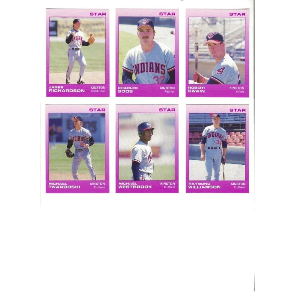 1988 Star Kinston Indians MLB Team Set Joey (Albert) Belle CLEVELAND